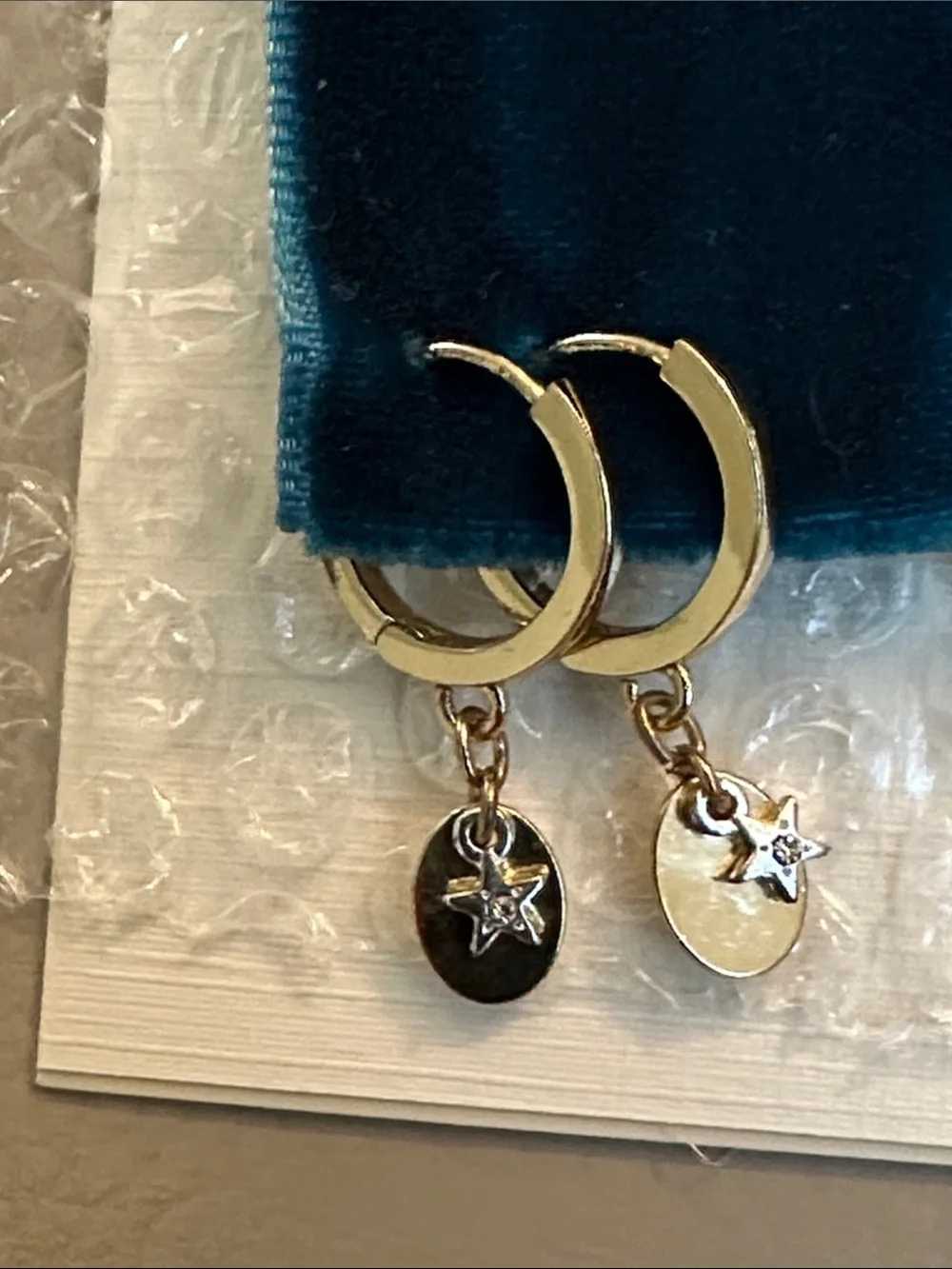 Lucky Brand Gold and Silver Mixed Metal Earring Set - Picture 4 of 7